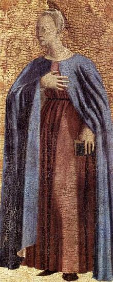 Piero della Francesca Virgin Annunciate oil painting image
